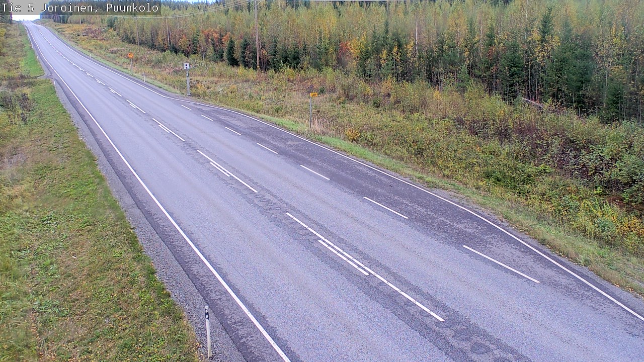 Kelikamerat Kuva Tie 5 Joroinen, Puunkolo, Joroinen, Pohjois-Savo