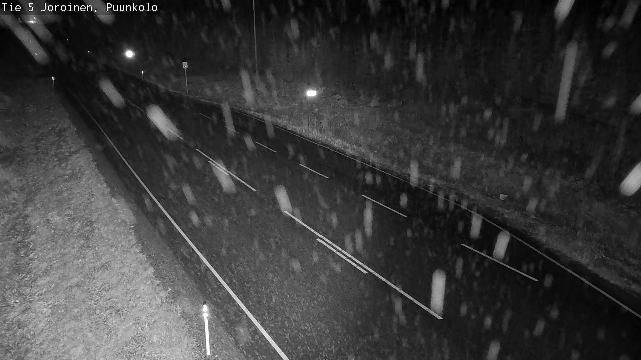 Weather Camera Image Väg 5 Joirois, Puunkolo, Joroinen, Pohjois-Savo