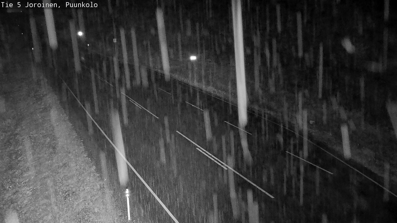 Weather Camera Image Road 5 Joroinen, Puunkolo, Joroinen, Pohjois-Savo