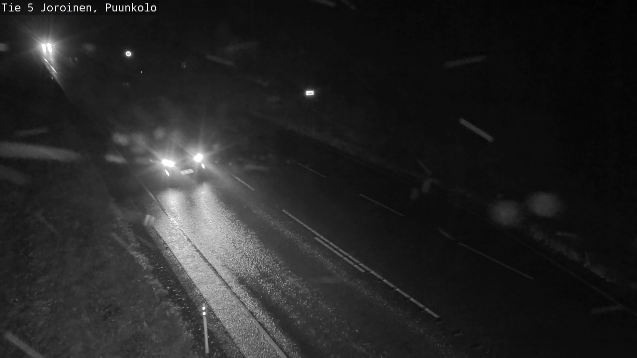 Weather Camera Image Road 5 Joroinen, Puunkolo, Joroinen, Pohjois-Savo