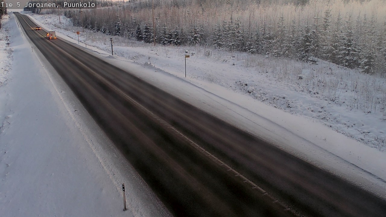 Weather Camera Image Väg 5 Joirois, Puunkolo, Joroinen, Pohjois-Savo