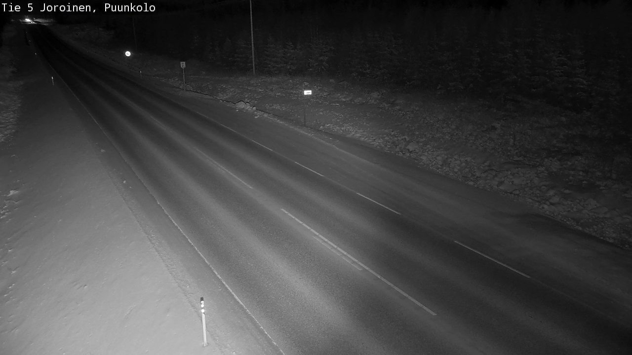 Weather Camera Image Väg 5 Joirois, Puunkolo, Joroinen, Pohjois-Savo
