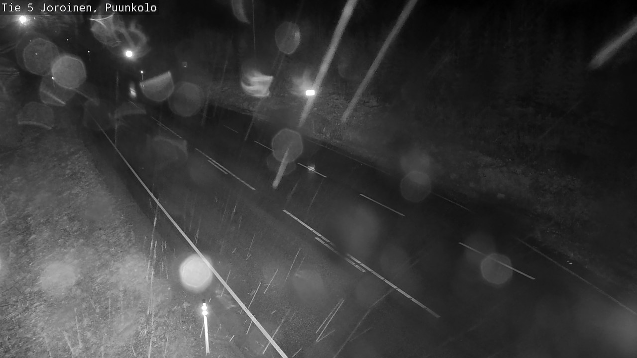 Weather Camera Image Road 5 Joroinen, Puunkolo, Joroinen, Pohjois-Savo