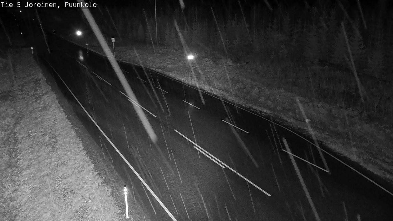 Weather Camera Image Väg 5 Joirois, Puunkolo, Joroinen, Pohjois-Savo