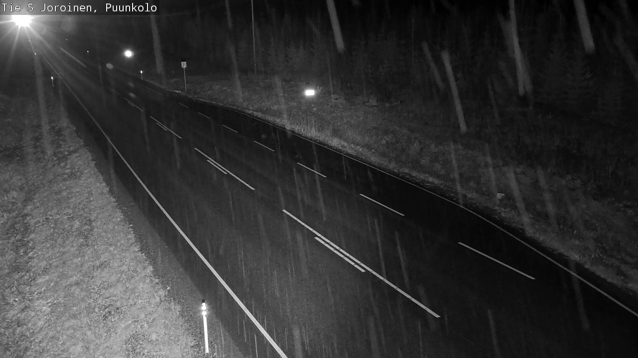 Weather Camera Image Väg 5 Joirois, Puunkolo, Joroinen, Pohjois-Savo
