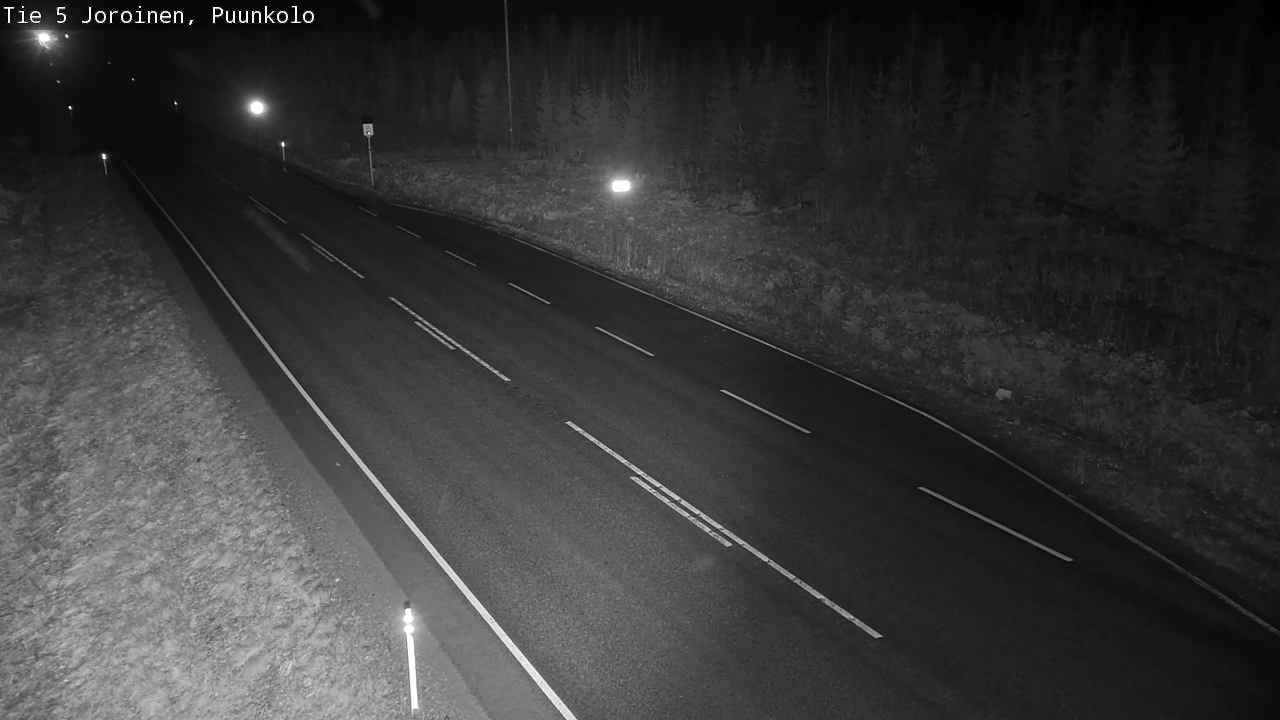 Weather Camera Image Road 5 Joroinen, Puunkolo, Joroinen, Pohjois-Savo
