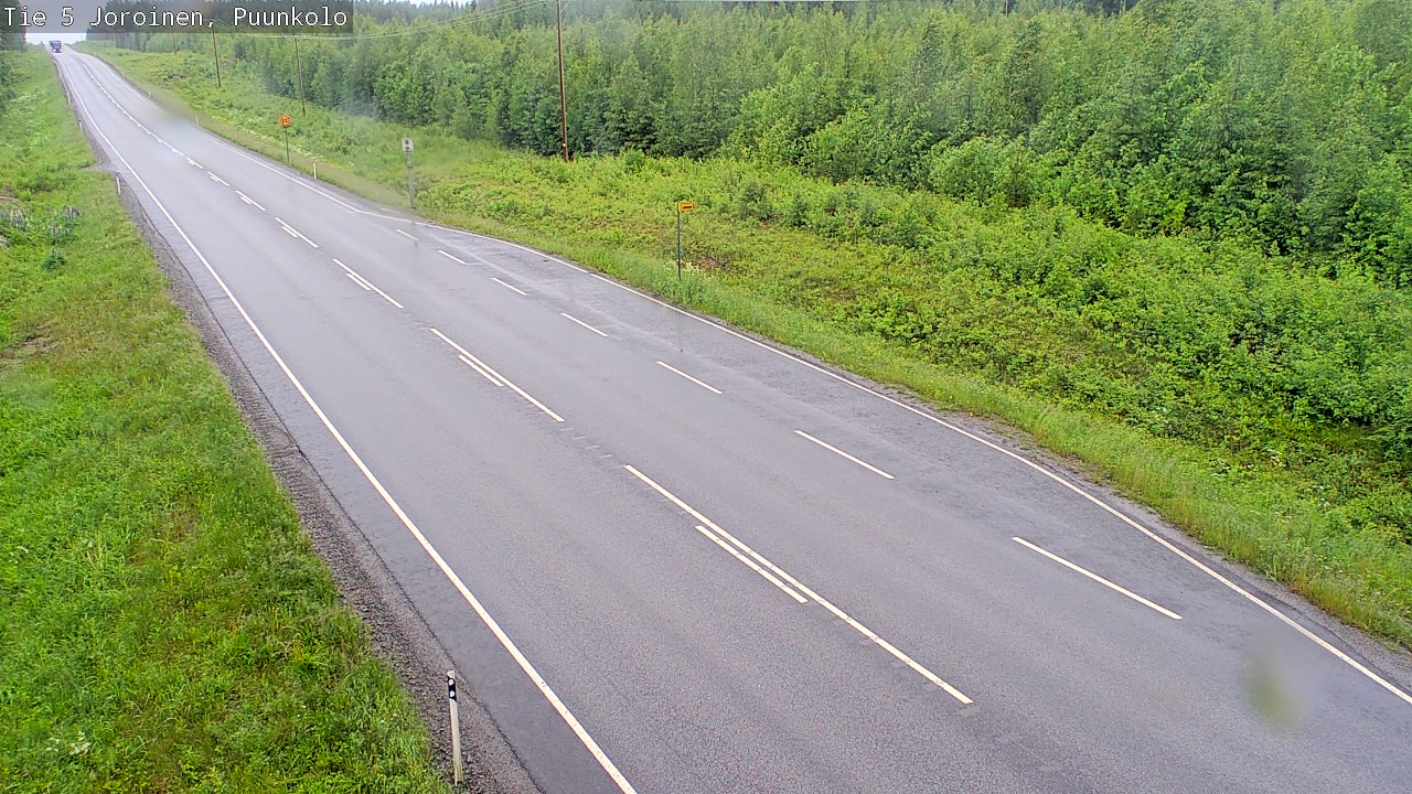Weather Camera Image Road 5 Joroinen, Puunkolo, Joroinen, Pohjois-Savo
