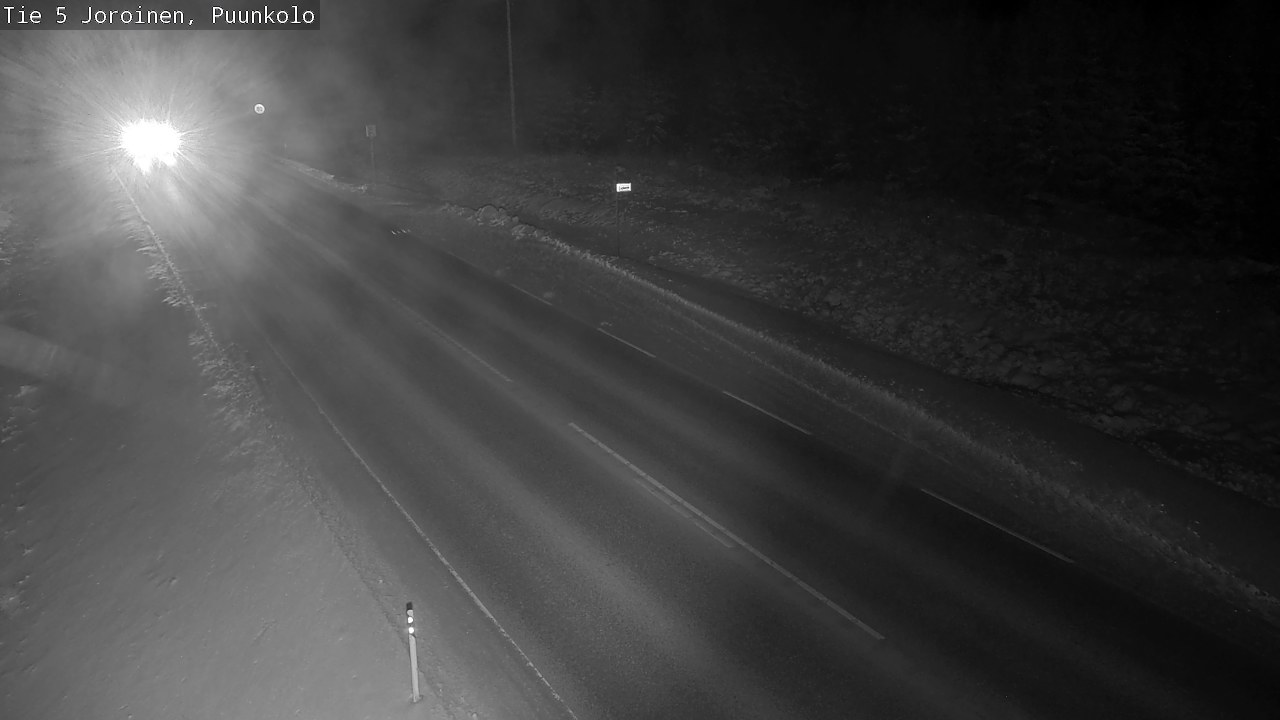 Weather Camera Image Väg 5 Joirois, Puunkolo, Joroinen, Pohjois-Savo