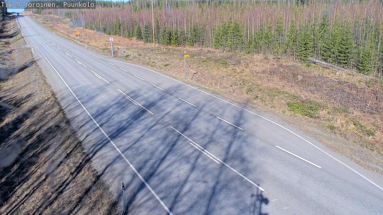 Kelikamerat Kuva Tie 5 Joroinen, Puunkolo, Joroinen, Pohjois-Savo