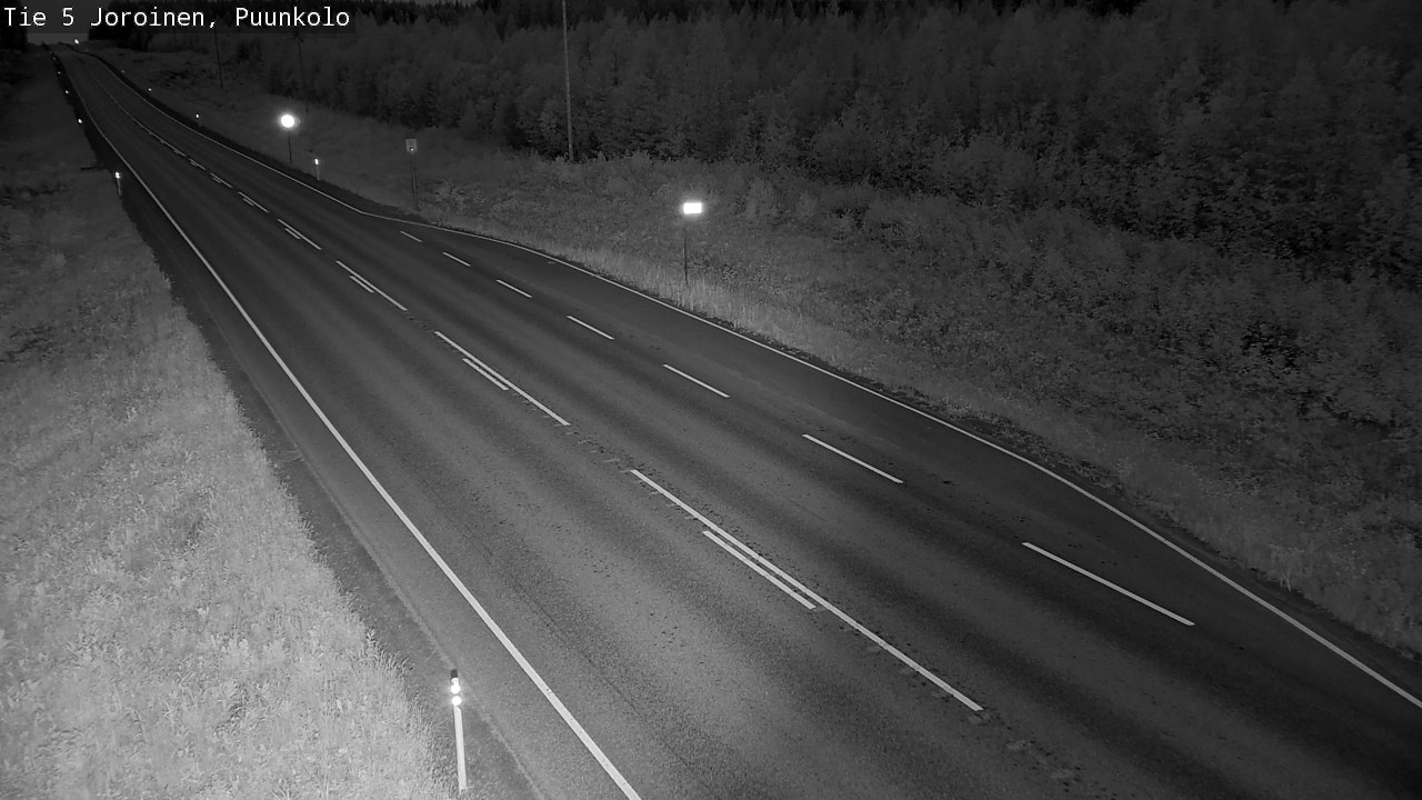 Weather Camera Image Road 5 Joroinen, Puunkolo, Joroinen, Pohjois-Savo