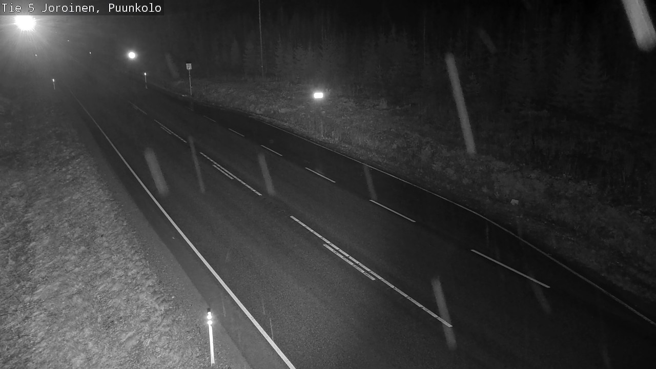 Weather Camera Image Road 5 Joroinen, Puunkolo, Joroinen, Pohjois-Savo