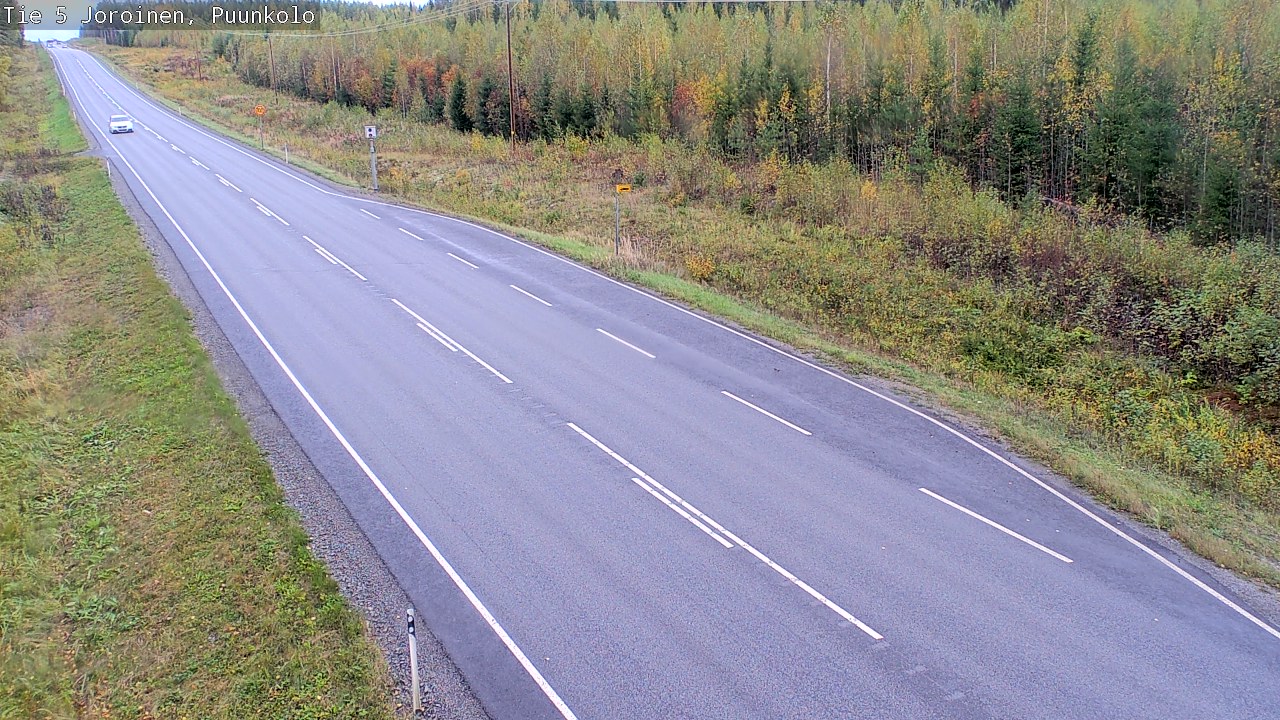 Kelikamerat Kuva Tie 5 Joroinen, Puunkolo, Joroinen, Pohjois-Savo
