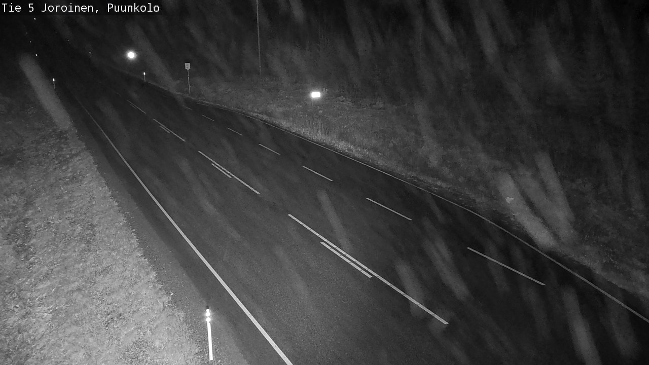Weather Camera Image Road 5 Joroinen, Puunkolo, Joroinen, Pohjois-Savo