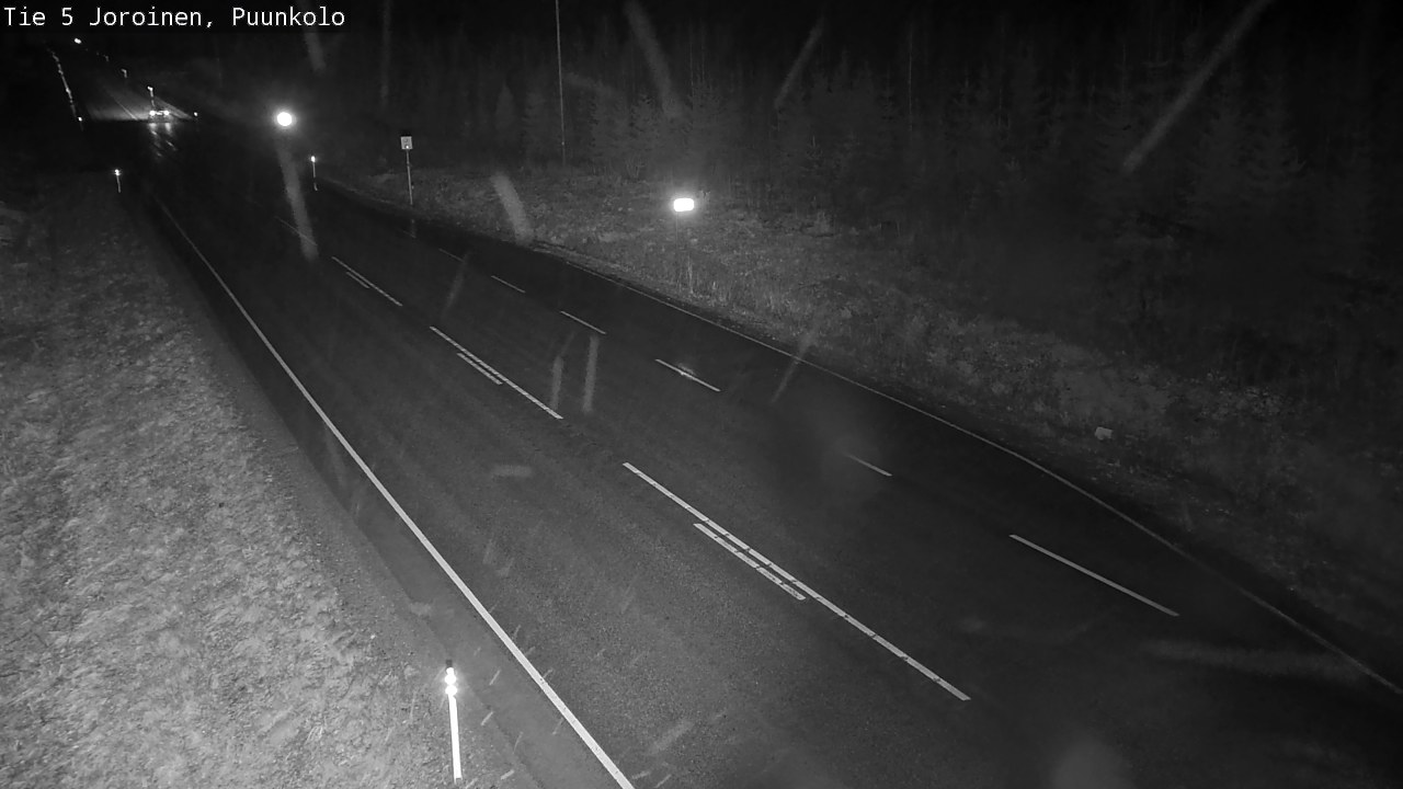 Weather Camera Image Road 5 Joroinen, Puunkolo, Joroinen, Pohjois-Savo
