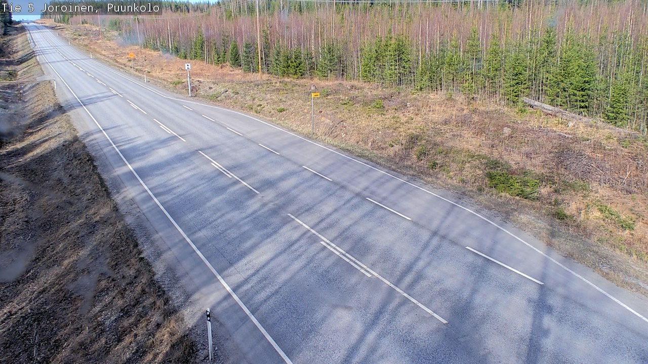 Kelikamerat Kuva Tie 5 Joroinen, Puunkolo, Joroinen, Pohjois-Savo