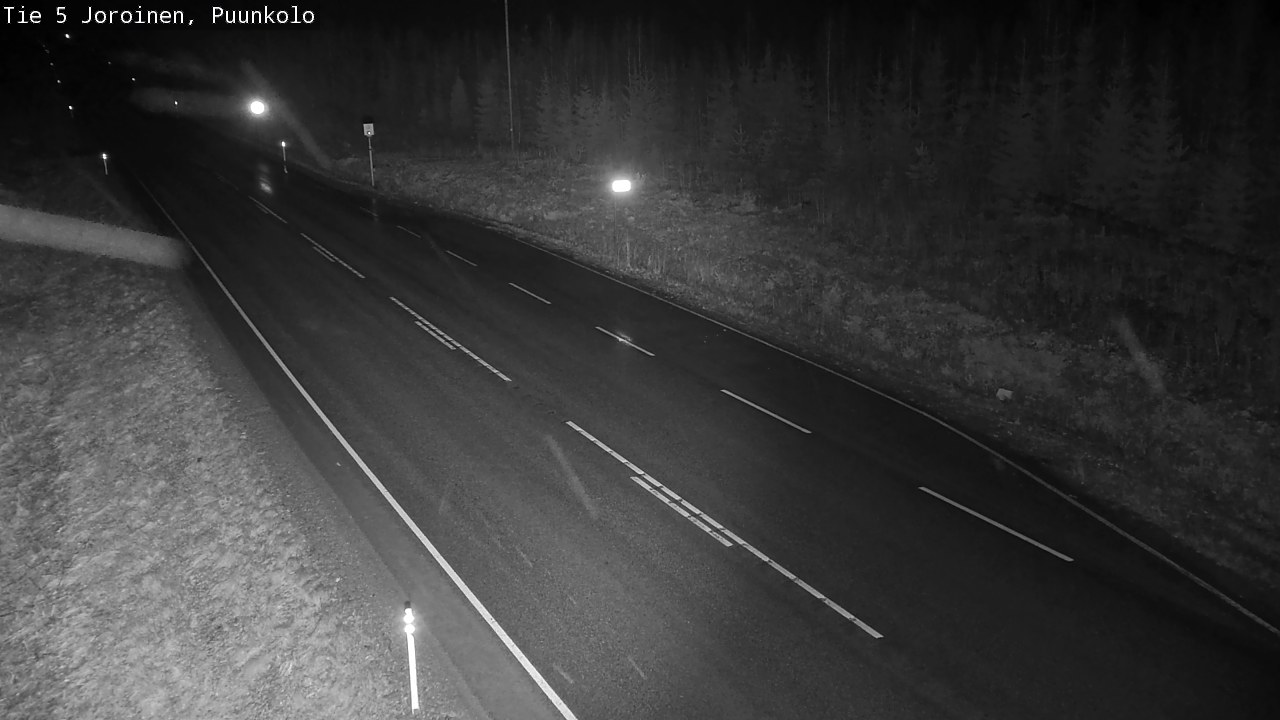 Weather Camera Image Road 5 Joroinen, Puunkolo, Joroinen, Pohjois-Savo