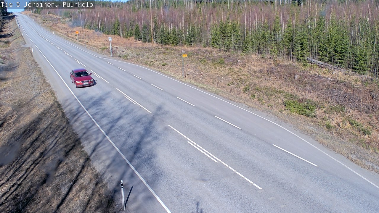 Kelikamerat Kuva Tie 5 Joroinen, Puunkolo, Joroinen, Pohjois-Savo