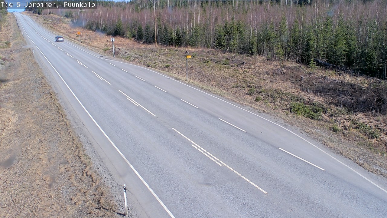 Kelikamerat Kuva Tie 5 Joroinen, Puunkolo, Joroinen, Pohjois-Savo