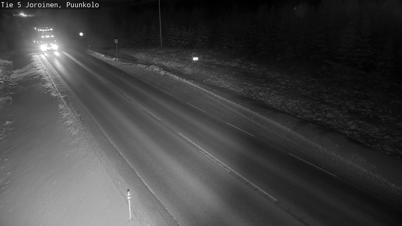Weather Camera Image Väg 5 Joirois, Puunkolo, Joroinen, Pohjois-Savo