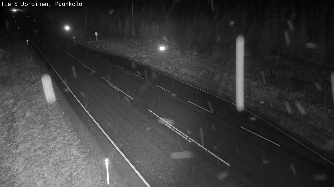 Weather Camera Image Road 5 Joroinen, Puunkolo, Joroinen, Pohjois-Savo