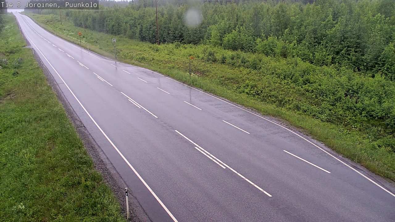 Weather Camera Image Road 5 Joroinen, Puunkolo, Joroinen, Pohjois-Savo