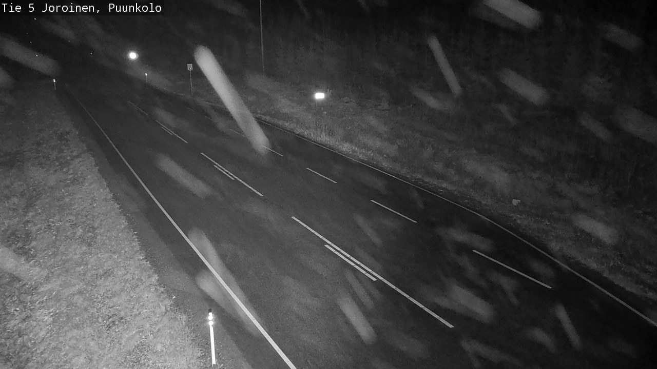 Weather Camera Image Road 5 Joroinen, Puunkolo, Joroinen, Pohjois-Savo