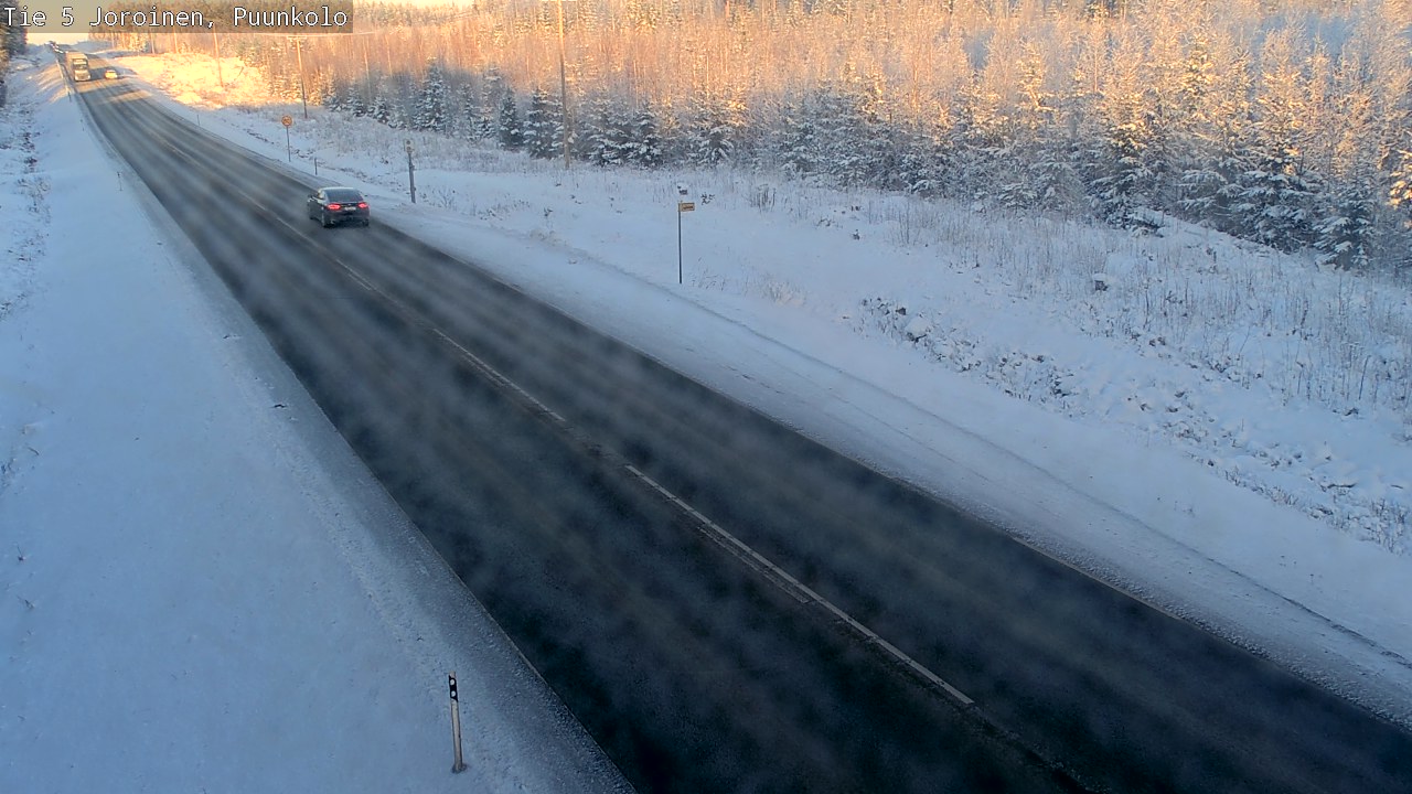 Weather Camera Image Väg 5 Joirois, Puunkolo, Joroinen, Pohjois-Savo