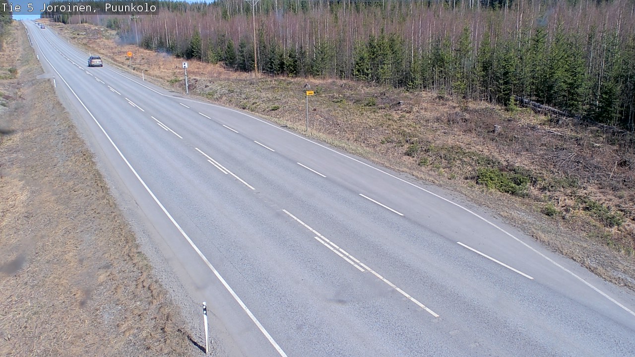 Kelikamerat Kuva Tie 5 Joroinen, Puunkolo, Joroinen, Pohjois-Savo