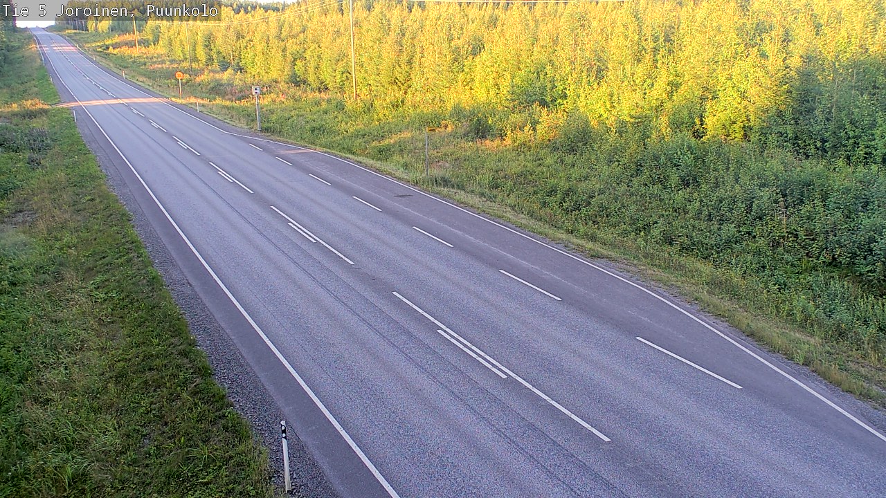 Kelikamerat Kuva Tie 5 Joroinen, Puunkolo, Joroinen, Pohjois-Savo