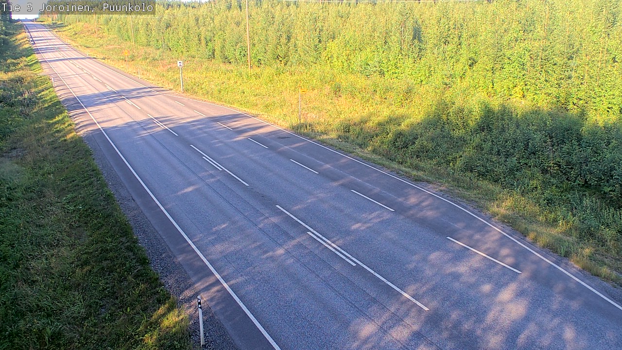 Kelikamerat Kuva Tie 5 Joroinen, Puunkolo, Joroinen, Pohjois-Savo