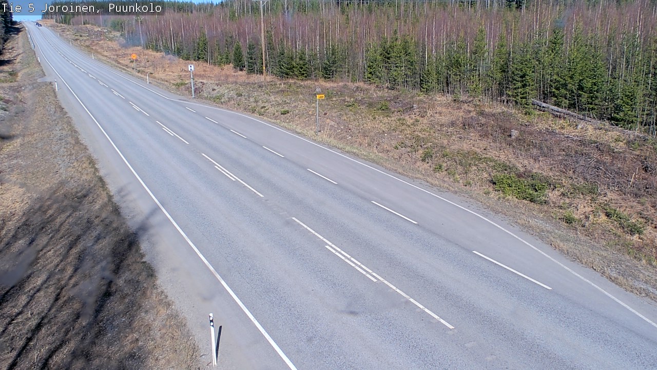 Kelikamerat Kuva Tie 5 Joroinen, Puunkolo, Joroinen, Pohjois-Savo
