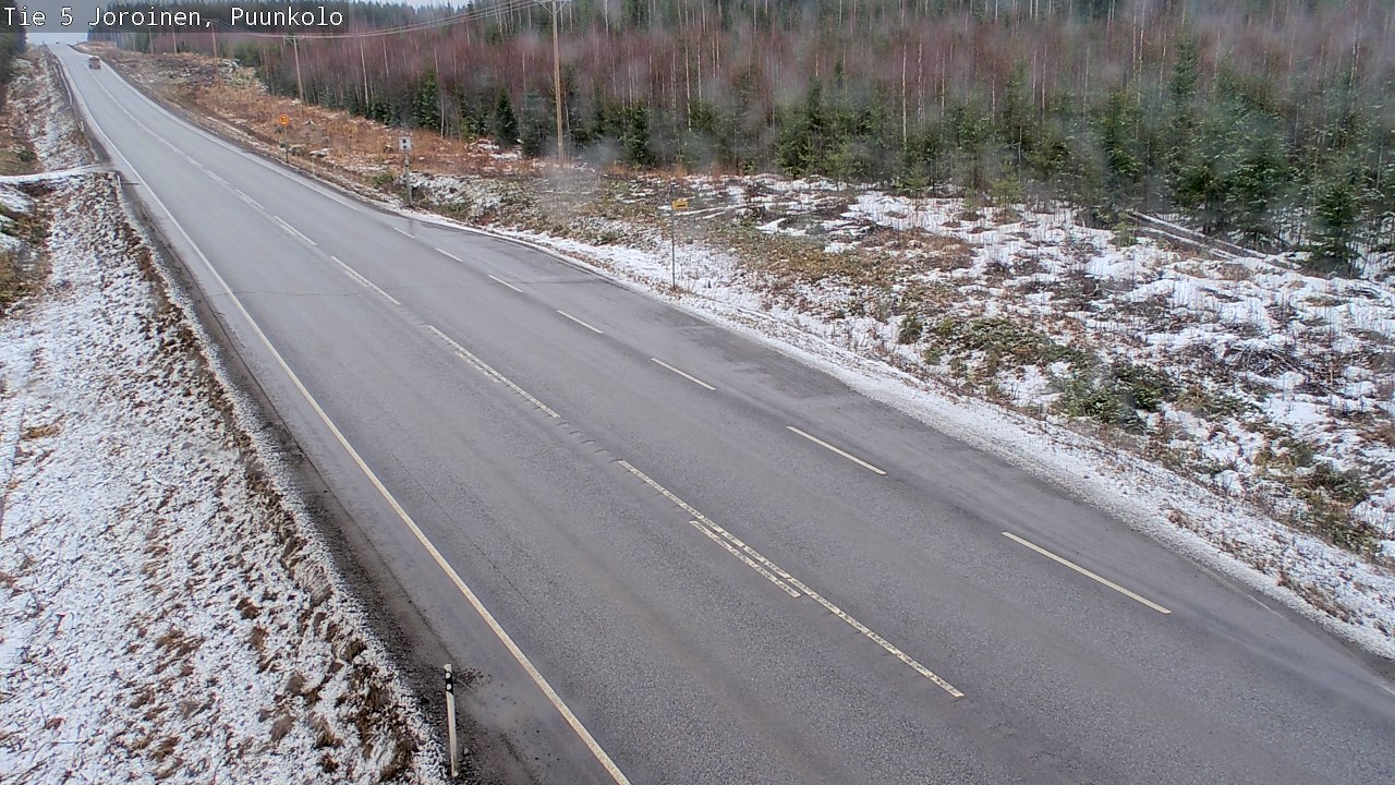 Kelikamerat Kuva Tie 5 Joroinen, Puunkolo, Joroinen, Pohjois-Savo