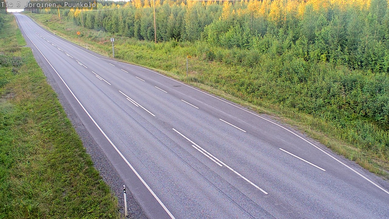 Kelikamerat Kuva Tie 5 Joroinen, Puunkolo, Joroinen, Pohjois-Savo
