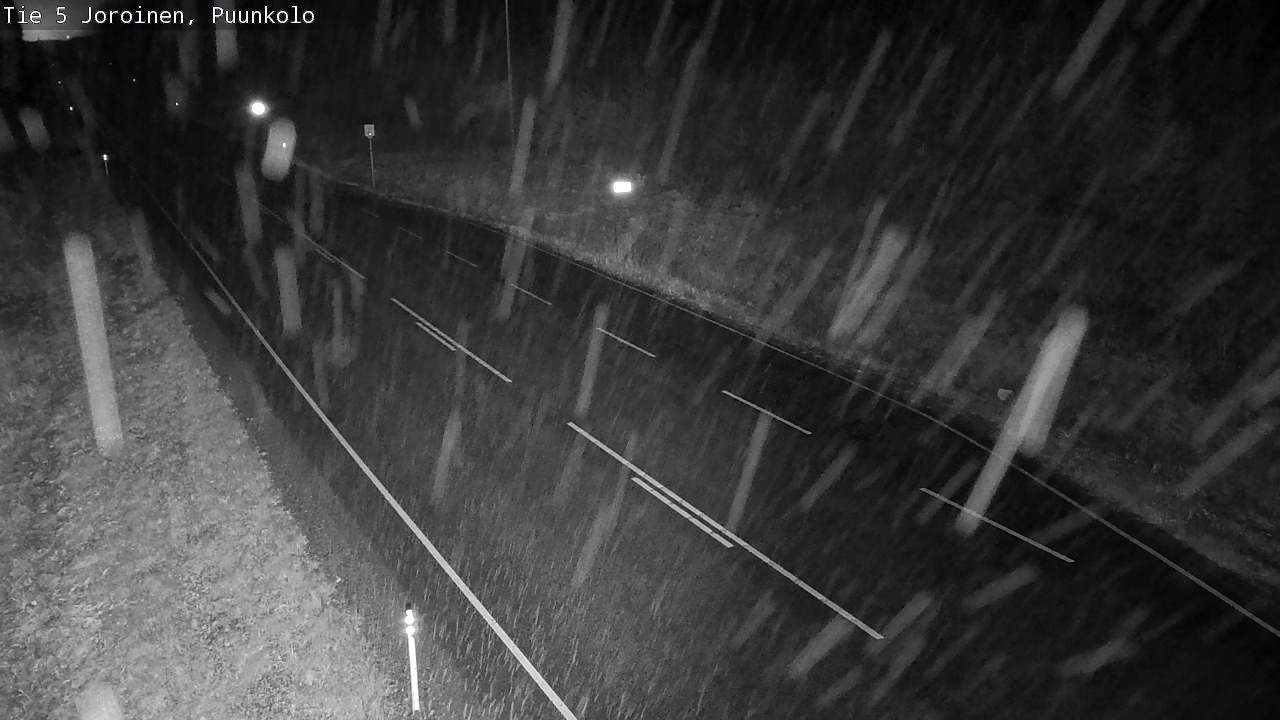 Weather Camera Image Väg 5 Joirois, Puunkolo, Joroinen, Pohjois-Savo