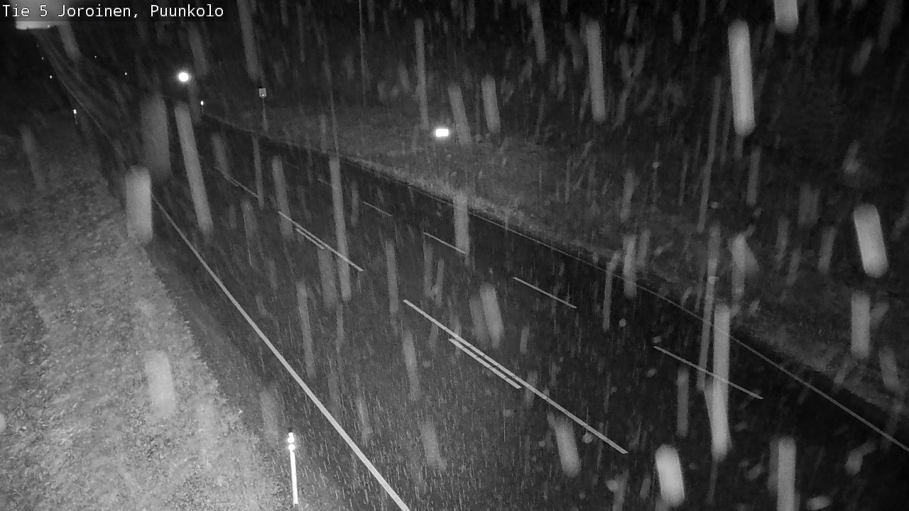 Weather Camera Image Väg 5 Joirois, Puunkolo, Joroinen, Pohjois-Savo