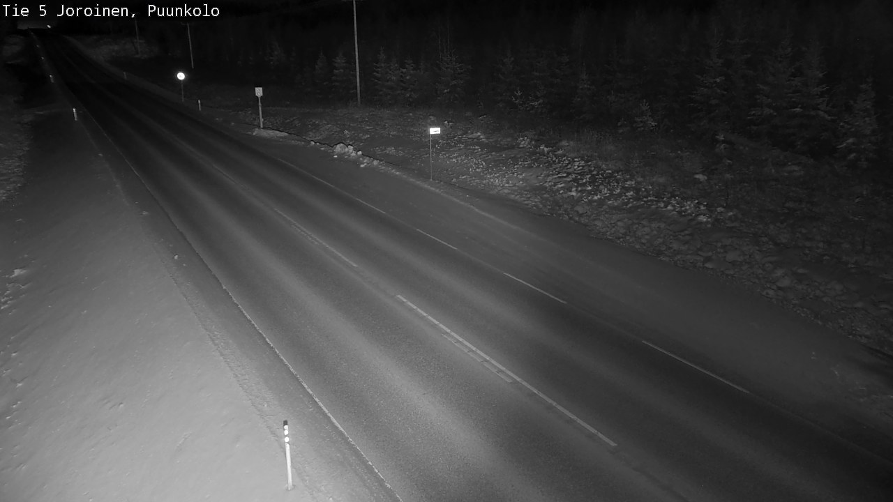 Weather Camera Image Väg 5 Joirois, Puunkolo, Joroinen, Pohjois-Savo