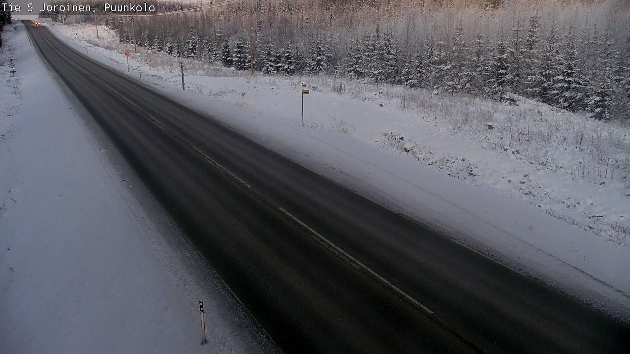 Weather Camera Image Väg 5 Joirois, Puunkolo, Joroinen, Pohjois-Savo