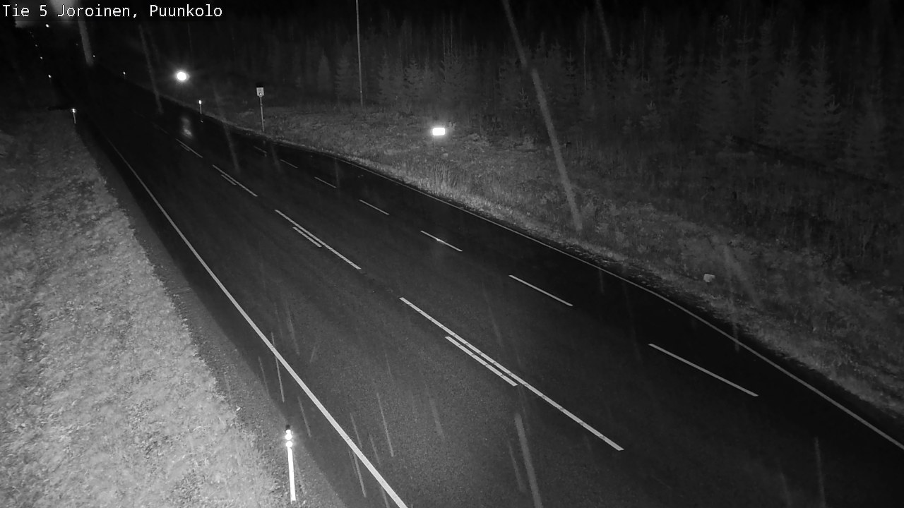 Weather Camera Image Väg 5 Joirois, Puunkolo, Joroinen, Pohjois-Savo