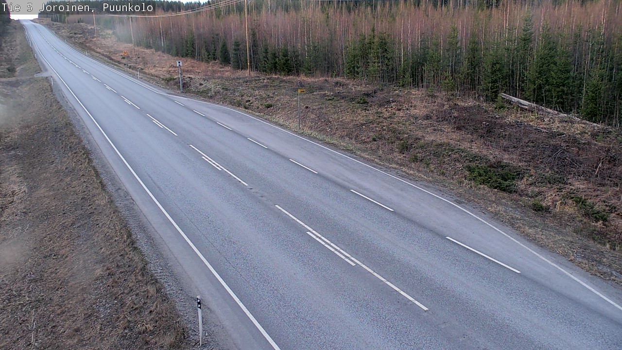 Kelikamerat Kuva Tie 5 Joroinen, Puunkolo, Joroinen, Pohjois-Savo