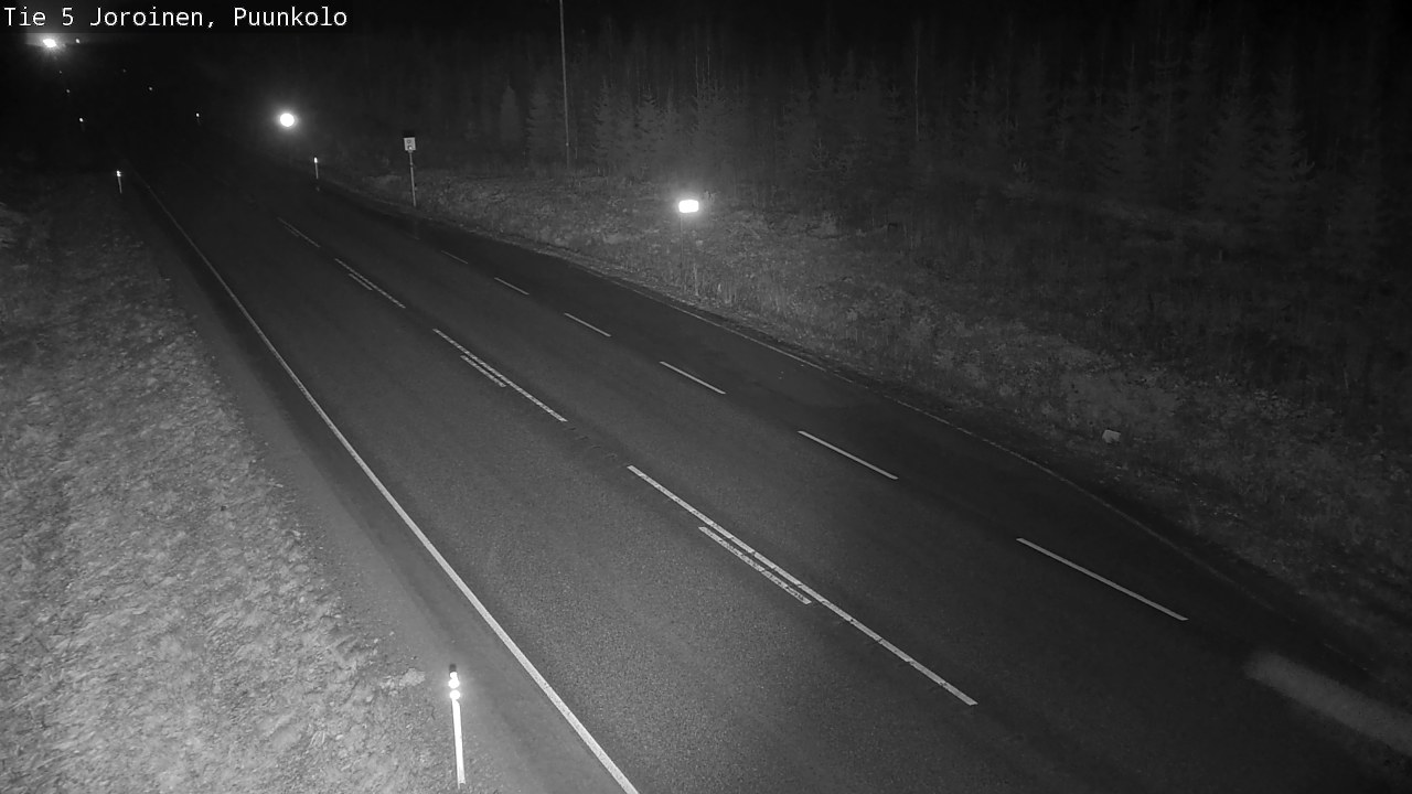 Weather Camera Image Road 5 Joroinen, Puunkolo, Joroinen, Pohjois-Savo