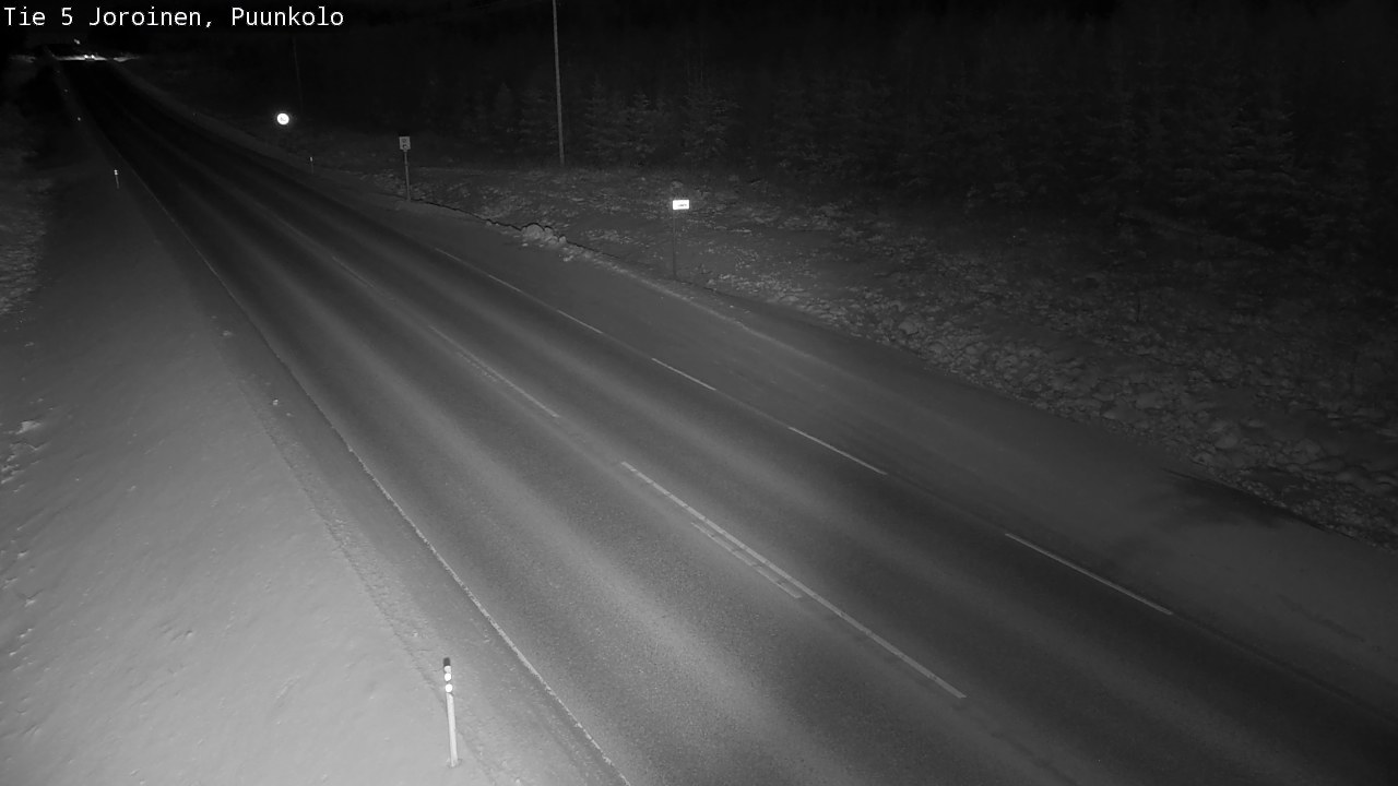 Weather Camera Image Väg 5 Joirois, Puunkolo, Joroinen, Pohjois-Savo