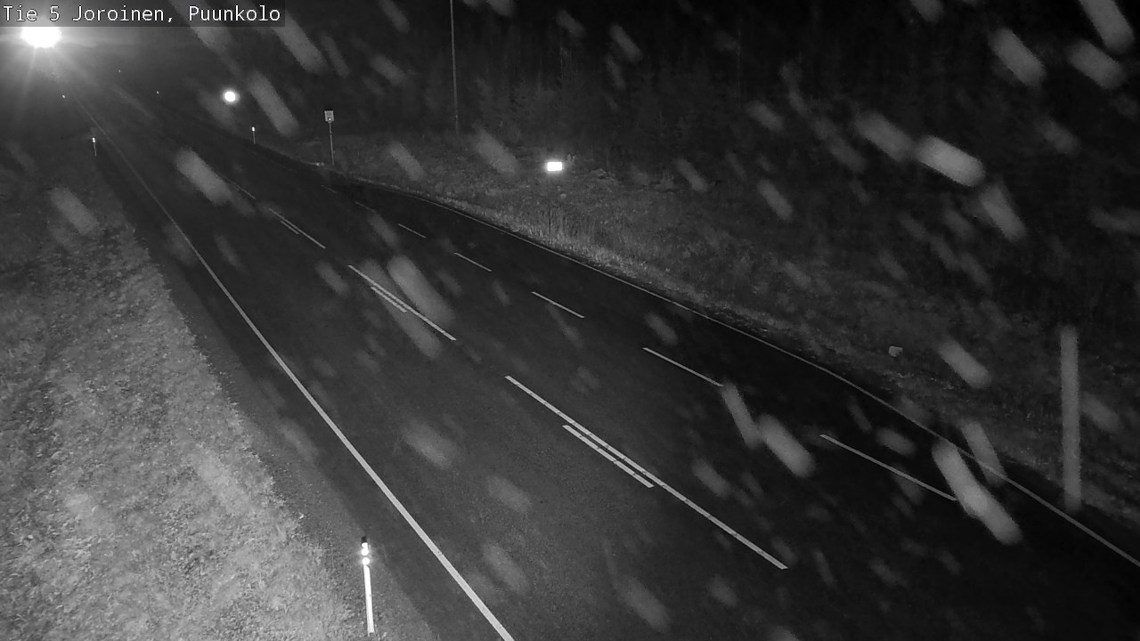Weather Camera Image Road 5 Joroinen, Puunkolo, Joroinen, Pohjois-Savo
