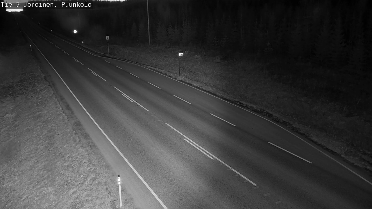 Weather Camera Image Road 5 Joroinen, Puunkolo, Joroinen, Pohjois-Savo