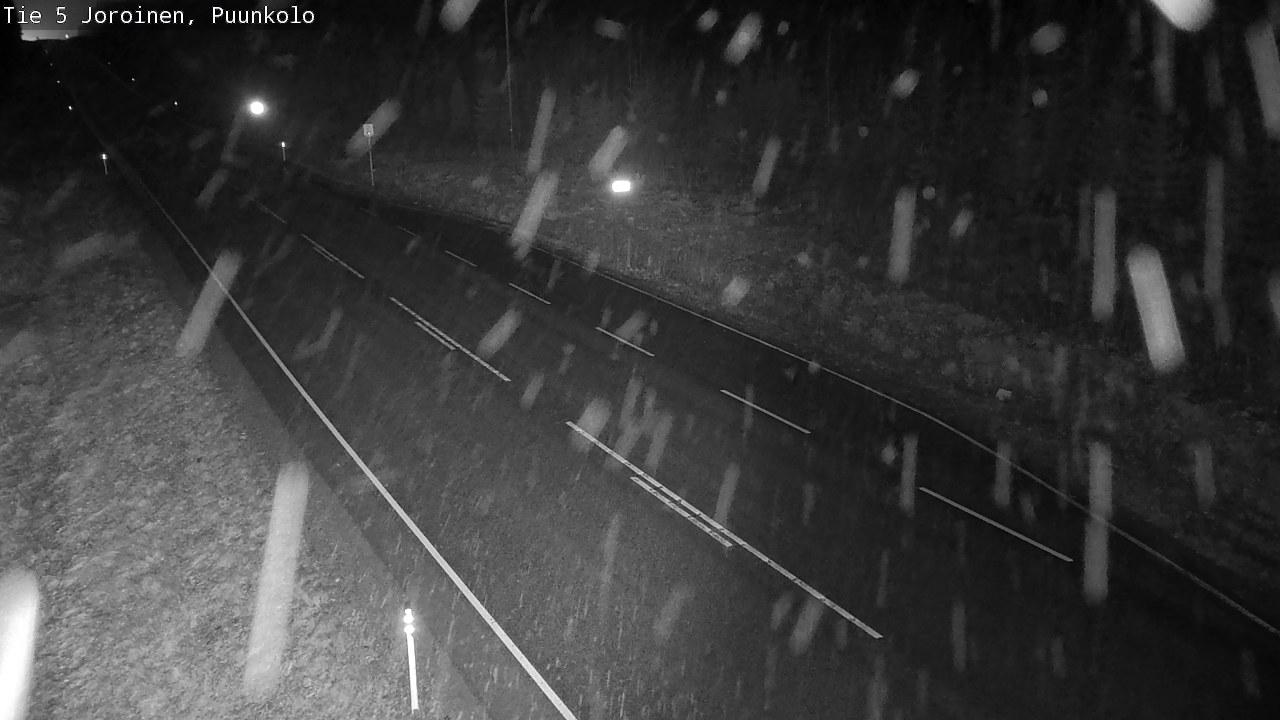 Weather Camera Image Road 5 Joroinen, Puunkolo, Joroinen, Pohjois-Savo