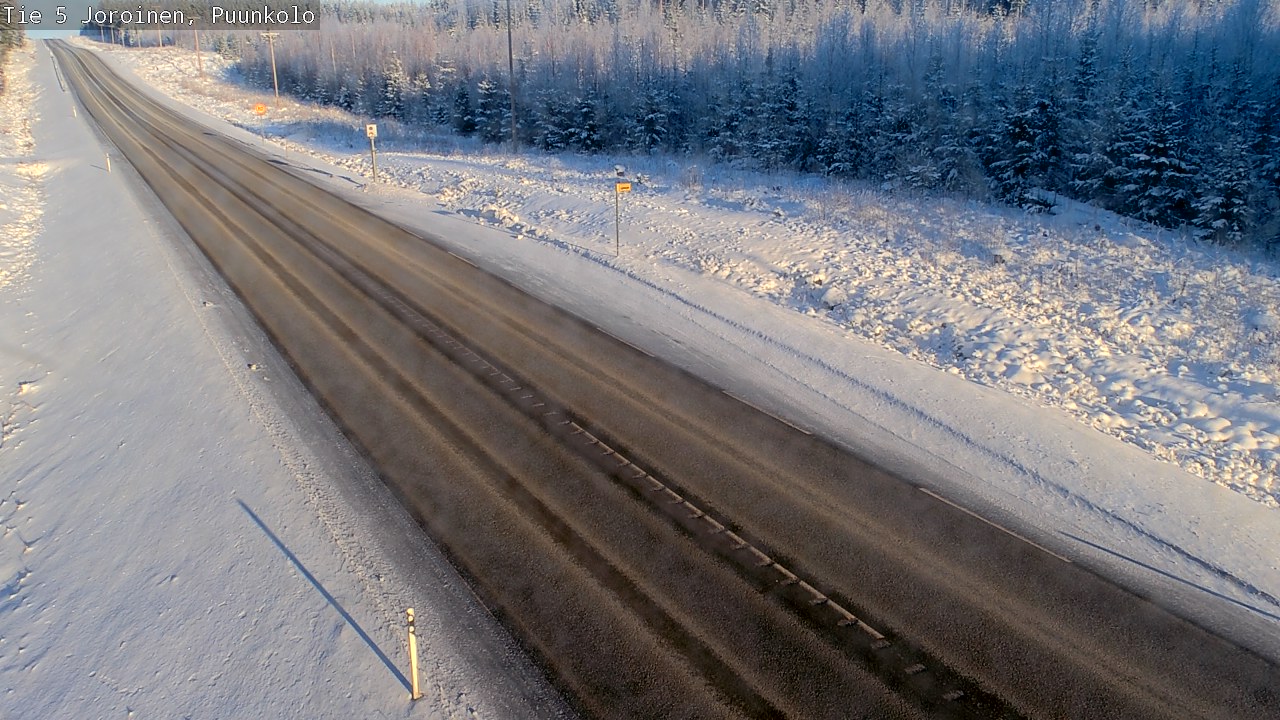 Kelikamerat Kuva Tie 5 Joroinen, Puunkolo, Joroinen, Pohjois-Savo