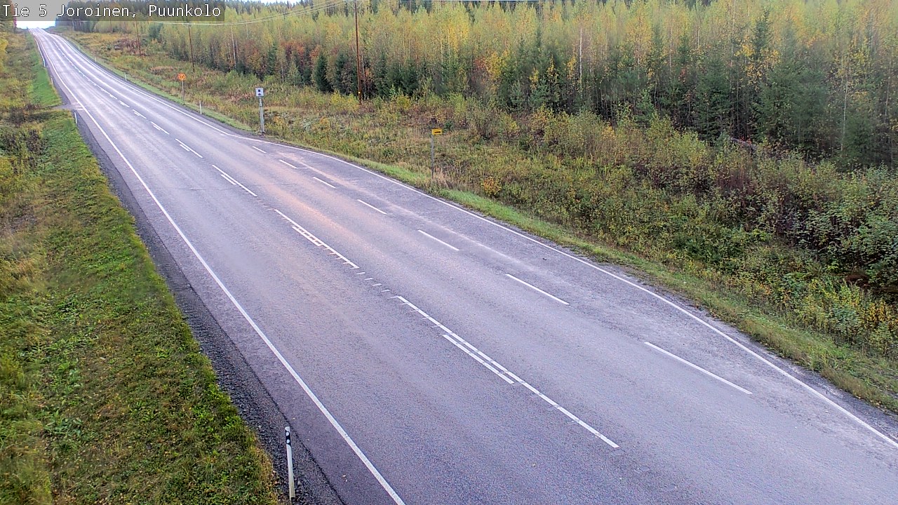 Kelikamerat Kuva Tie 5 Joroinen, Puunkolo, Joroinen, Pohjois-Savo