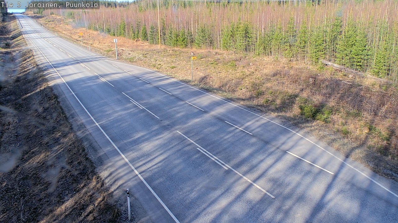 Kelikamerat Kuva Tie 5 Joroinen, Puunkolo, Joroinen, Pohjois-Savo