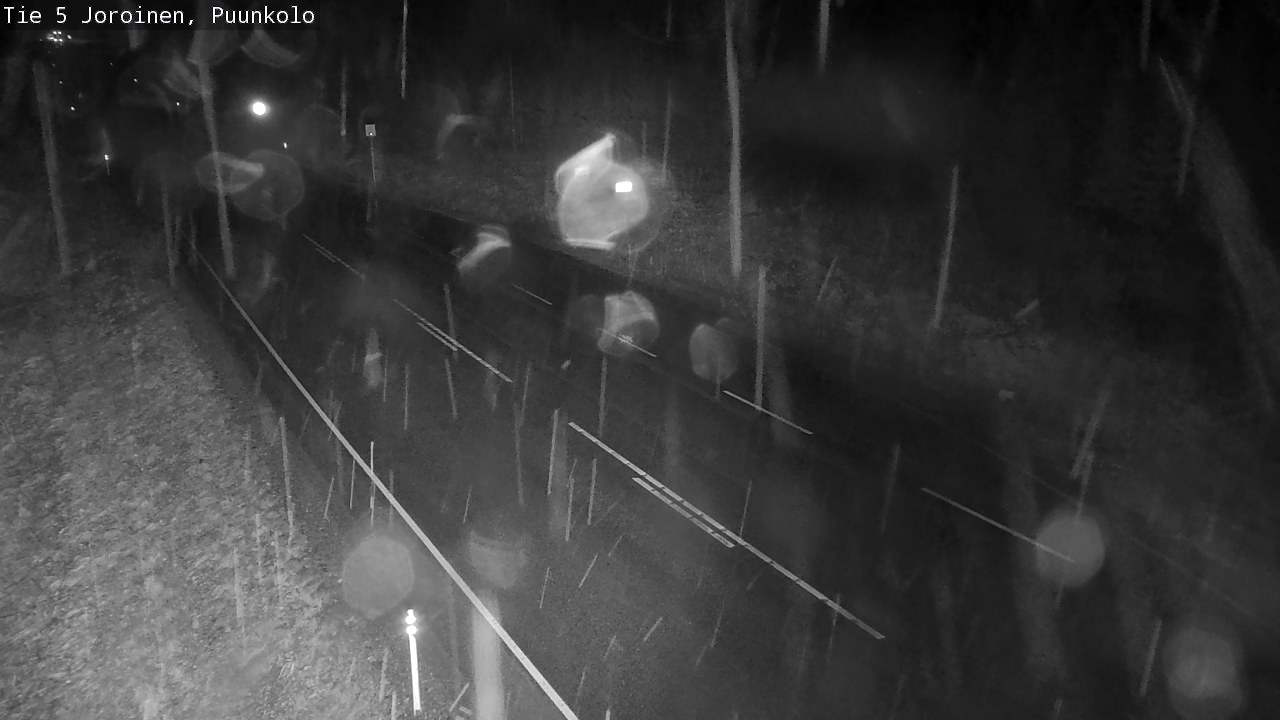 Weather Camera Image Road 5 Joroinen, Puunkolo, Joroinen, Pohjois-Savo