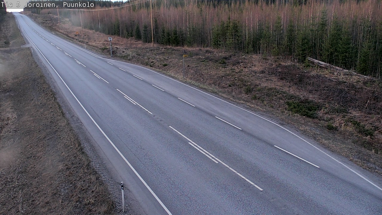 Kelikamerat Kuva Tie 5 Joroinen, Puunkolo, Joroinen, Pohjois-Savo