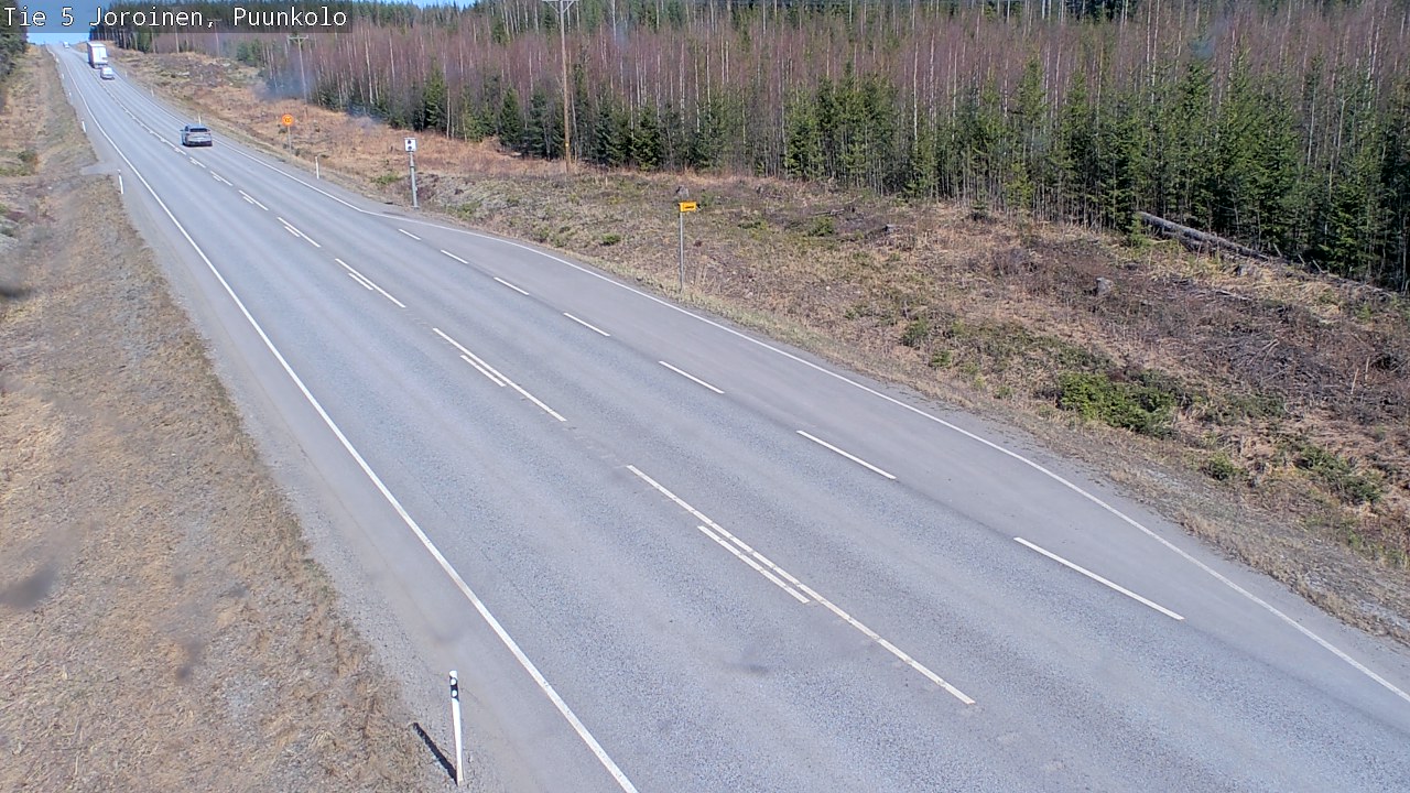 Kelikamerat Kuva Tie 5 Joroinen, Puunkolo, Joroinen, Pohjois-Savo
